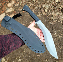 Handmade Kukri in 80CRV2 with Kydex Sheath - Made to Order - 8 to 10 Week Lead Time