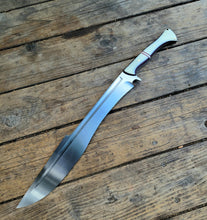Handmade Double Handed Kukri Short Sword in 80CRV2 or CPM3V with G10 and Micarta Handle - 8 to 10 Week Lead Time