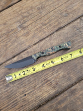 Tactical Bird and Trout EDC Hunting Knife Handmade in CPM Magnacut, Burl Micarta Scales - Made to Order - 8 to 10 Week Lead Time