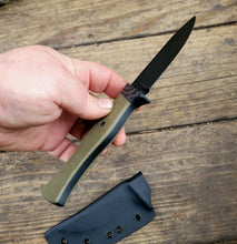 Tactical Mini Bowie Knife - Handmade in CPM Magnacut with G10 Handle, Cerakote finish - No Lead Time - Available to Ship