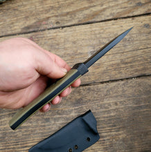 Tactical Mini Bowie Knife - Handmade in CPM Magnacut with G10 Handle, Cerakote finish - No Lead Time - Available to Ship