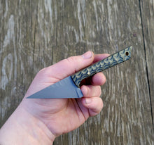 Handmade Knife - Kiridashi "Bonepicker" Knife in CPM Magnacut with G10 Handle Scales - 8 to 10 Week Lead Time