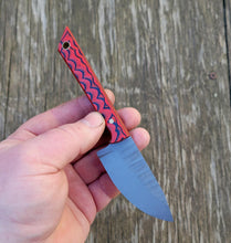 Drop Point Mini Bonepicker Knife in CPM Magnacut with G10 Handle Scales - Handmade in the USA - Available - No Lead Time