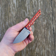 Drop Point Mini Bonepicker Knife in CPM Magnacut with G10 Handle Scales - Handmade in the USA - Available - No Lead Time