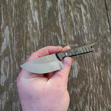 Drop Point Mini Bonepicker Knife in CPM Magnacut with G10 Handle Scales - Handmade in the USA - Available - No Lead Time