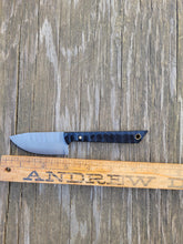Drop Point Mini Bonepicker Knife in CPM Magnacut with G10 Handle Scales - Handmade in the USA - Available - No Lead Time