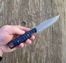 Handmade Bushcraft, Hunting, Tactical, EDC Knife in 80CRV2 with G10 Scales - AVAILABLE - No Lead Time