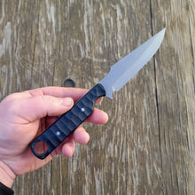 Handmade Bushcraft, Hunting, Tactical, EDC Knife in 80CRV2 with G10 Scales - AVAILABLE - No Lead Time