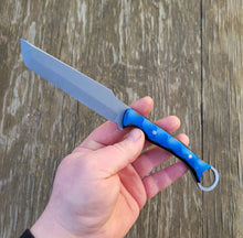Handmade EDC Tanto Knife in 80CRV2 with G10 Scales - AVAILABLE - No Lead Time
