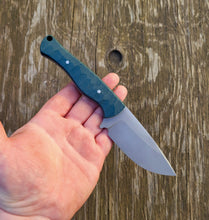 Handmade Bushcraft, Hunting, EDC Knife "Mini Bulldog" in CPM Magnacut with G10 Scales - AVAILABLE - No Lead Time