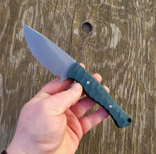 Handmade Bushcraft, Hunting, EDC Knife "Mini Bulldog" in CPM Magnacut with G10 Scales - AVAILABLE - No Lead Time