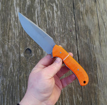 Handmade Drop Point Bushcraft, EDC Knife in CPM3V with Full Tang, Includes Black Kydex Sheath - AVAILABLE - No Lead Time