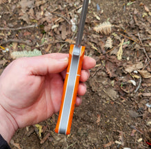 Handmade Drop Point Bushcraft, EDC Knife in CPM3V with Full Tang, Includes Black Kydex Sheath - AVAILABLE - No Lead Time