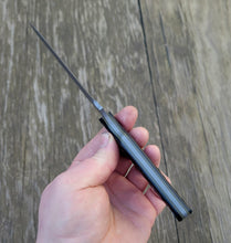 Handmade Big Belly Bushcraft, Hunting, EDC Knife in 80CRV2 with Black G10 Scales - AVAILABLE - No Lead Time