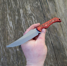 Clip Point Handmade Bushcraft, Hunting, EDC Knife in 80CRV2 with G10 Scales - AVAILABLE - No Lead Time