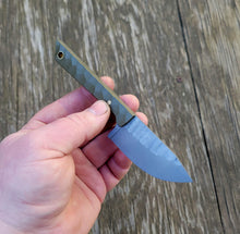 Drop Point Mini Bonepicker Knife in CPM Magnacut with G10 Handle Scales - Handmade in the USA - Available - No Lead Time