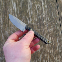 Drop Point Mini Bonepicker Knife in CPM Magnacut with G10 Handle Scales - Handmade in the USA - Available - No Lead Time