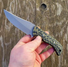 Handmade Clip Point Bushcraft, EDC, Tactcal Knife in CPM Magnacut Includes Black Kydex Sheath - AVAILABLE - No Lead Time
