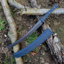 Handmade Wakizashi in CPM3V Handmade Hand and a Half Chopper Sword. - Made to Order - 8 to 10 Week Lead Time