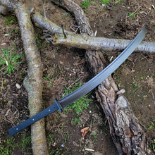 Handforged Wakizashi in 5160 Handmade Double Handed Chopper Sword. - No Lead Time - Available to Ship