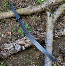 Handforged Wakizashi in 5160 Handmade Double Handed Chopper Sword. - No Lead Time - Available to Ship