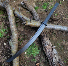 Handforged Wakizashi in 5160 Handmade Double Handed Chopper Sword. - No Lead Time - Available to Ship