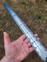 Handmade Short Sword Forged in Damascus Core Stainless San Mai - No Lead Time - Available to Ship