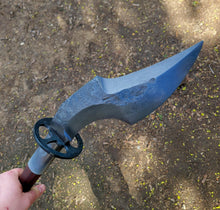 Handforged Kukri Spear, Glave, Polearm in 6150, Handmade Shortspear - No Lead Time - Available to Ship