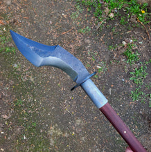 Handforged Kukri Spear, Glave, Polearm in 6150, Handmade Shortspear - No Lead Time - Available to Ship