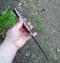 Big Belly Camp Knife Handmade in 80CRV2 with Desert Ironwood Scales - AVAILABLE - No Lead Time