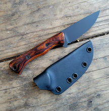 EDC, Hunting Knife - Handmade in CPM3V with Desert Ironwood Handle, Cerakote Finish - Made to Order - 8 to 10 Week Lead Time