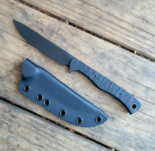 Bird and Trout, EDC, Hunting Knife - Handmade in CPM Magnacut with G10 Handle, Cerakote Finish