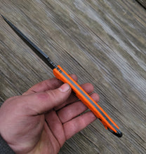 Handmade Tactical Clip Point Ring Handle Knife in 80CRV2 with G10 Scales - No Lead Time - Available to Ship