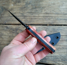 EDC, Hunting Knife - Handmade in CPM3V with Mallee Burl Handle, Cerakote Finish - Made to Order - 8 to 10 Week Lead Time