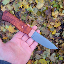 EDC Knife - Handmade in CPM Magnacut with Curly Maple Handle - Made to Order - 8 to 10 Week Lead Time