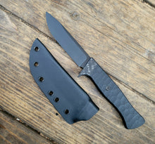 Drop Point Tactical Hidden Tang Knife - Handmade in CPM Magnacut with G10 Handle, Cerakote finish