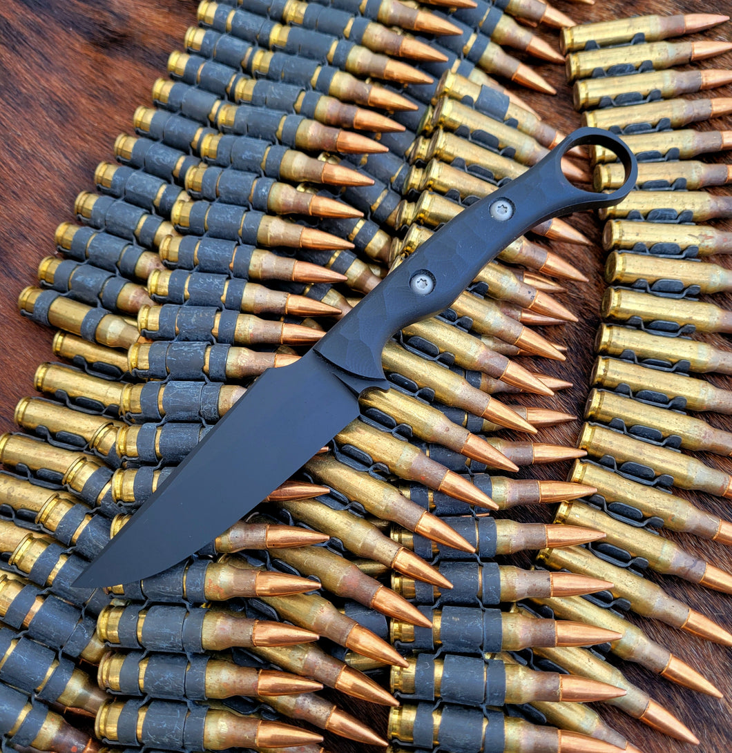 Drop Point Mamba with Ring Handle in .25