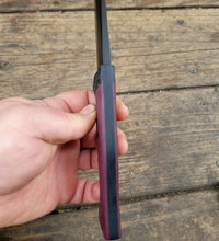 Drop Point Tactical Knife - Handmade in CPM3V with Micarta Scales, Cerakote finish