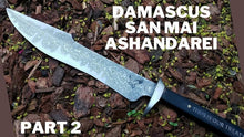 Custom Ashandarai With 5160 Blade and Ash Handle with Old Tounge Inscription