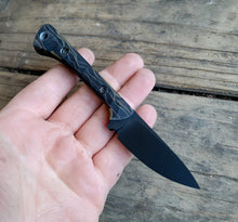 Handmade EDC Knife in CPM3V with Raffnir Handle, Cerakote Finish - Made to Order - 8 to 10 Week Lead Time