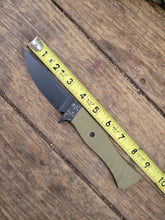 Tactical Mini Bowie Knife - Handmade in CPM Magnacut with G10 Handle, Cerakote finish