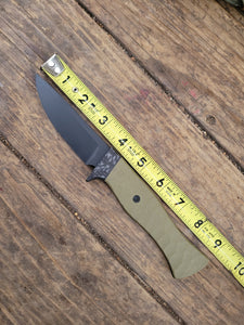 Tactical Mini Bowie Knife - Handmade in CPM Magnacut with G10 Handle, Cerakote finish