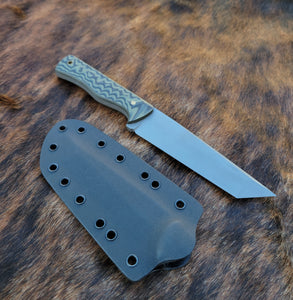 AVAILABLE - Handmade Tactical Themed Tanto in CPM3V