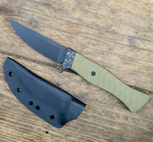 Tactical Mini Bowie Knife - Handmade in CPM Magnacut with G10 Handle, Cerakote finish