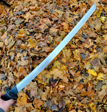 Handforged Long Handle Wakizashi in 5160 Handmade Nagamaki Sword.