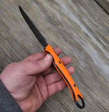 Handmade Tactical Clip Point Ring Handle Knife in 80CRV2 with G10 Scales - No Lead Time - Available to Ship