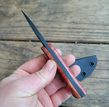 EDC, Hunting Knife - Handmade in CPM3V with Mallee Burl Handle, Cerakote Finish - Made to Order - 8 to 10 Week Lead Time