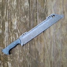Chopper Cleaver Knife "FreightTrain" - Handmade in CPM Cru Wear with G10 Handle - Acid Washed Finish- No Lead Time - Available to Ship