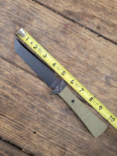 Tactical Tanto Hidden Tang Knife - Handmade in CPM Magnacut with G10 Handle, Cerakote finish