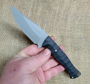 Handmade Hunting, Skinning, Bushcraft Knife in CPM Magnacut with G10 Scales